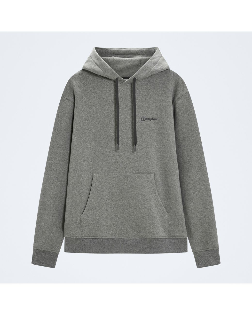 Berghaus Gray Small Logo Hoody for men