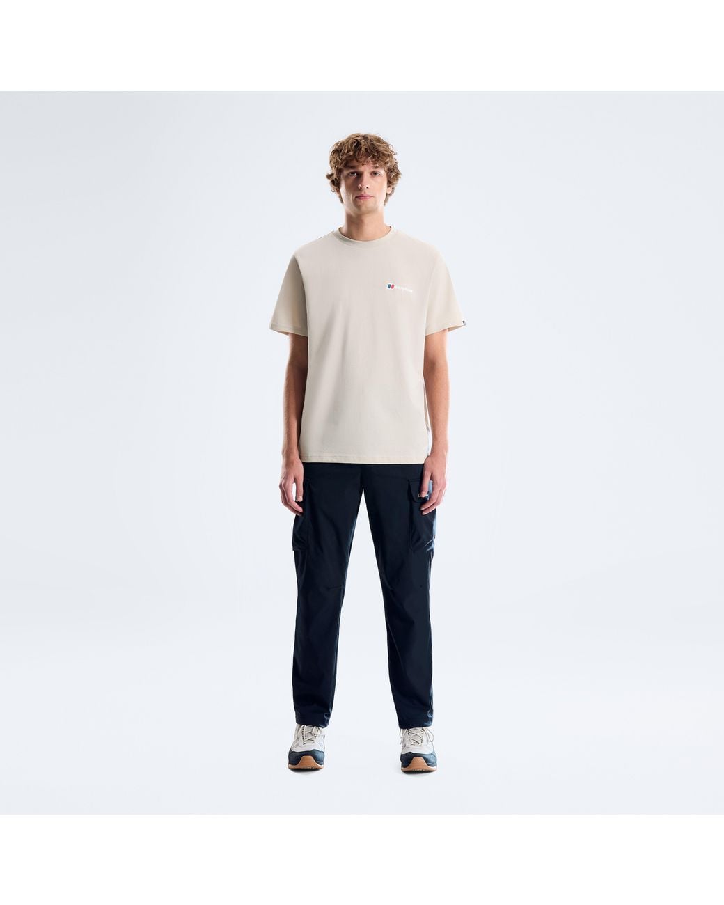 Berghaus Blue Class Logo Tee for men