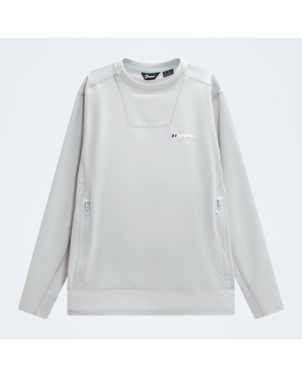 Berghaus Gray Greenbank Crew Sweater for men