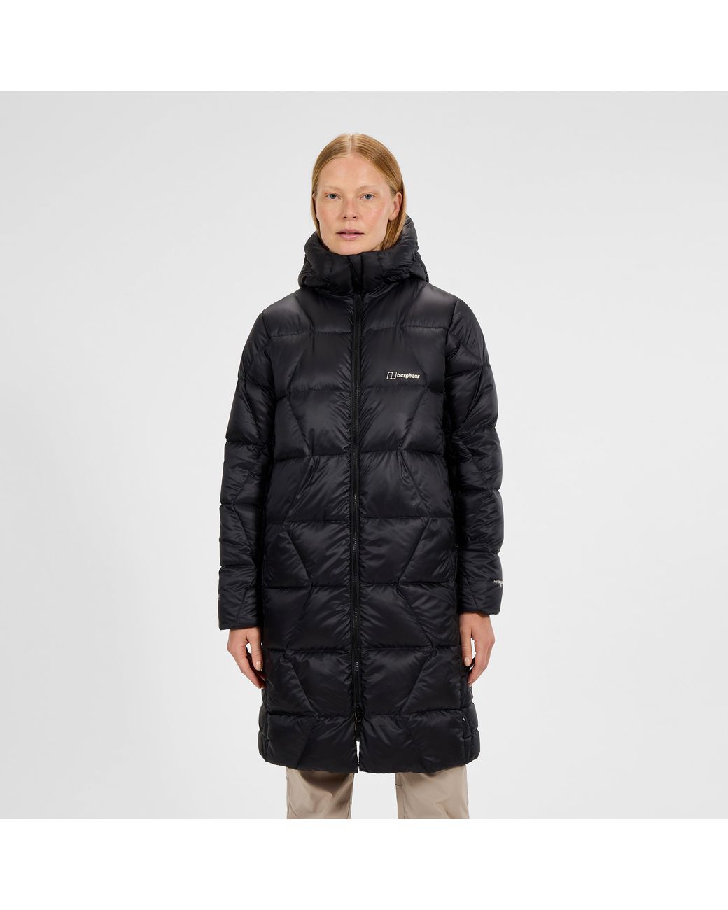 Berghaus Black Explorer Long Down Jacket