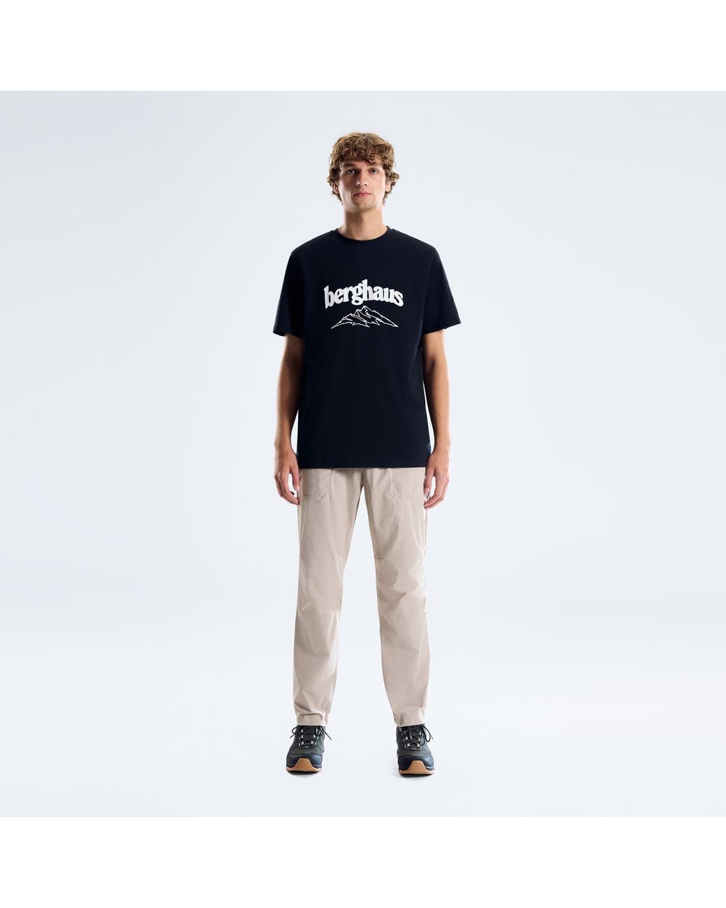 Berghaus Black Rise T-Shirt for men