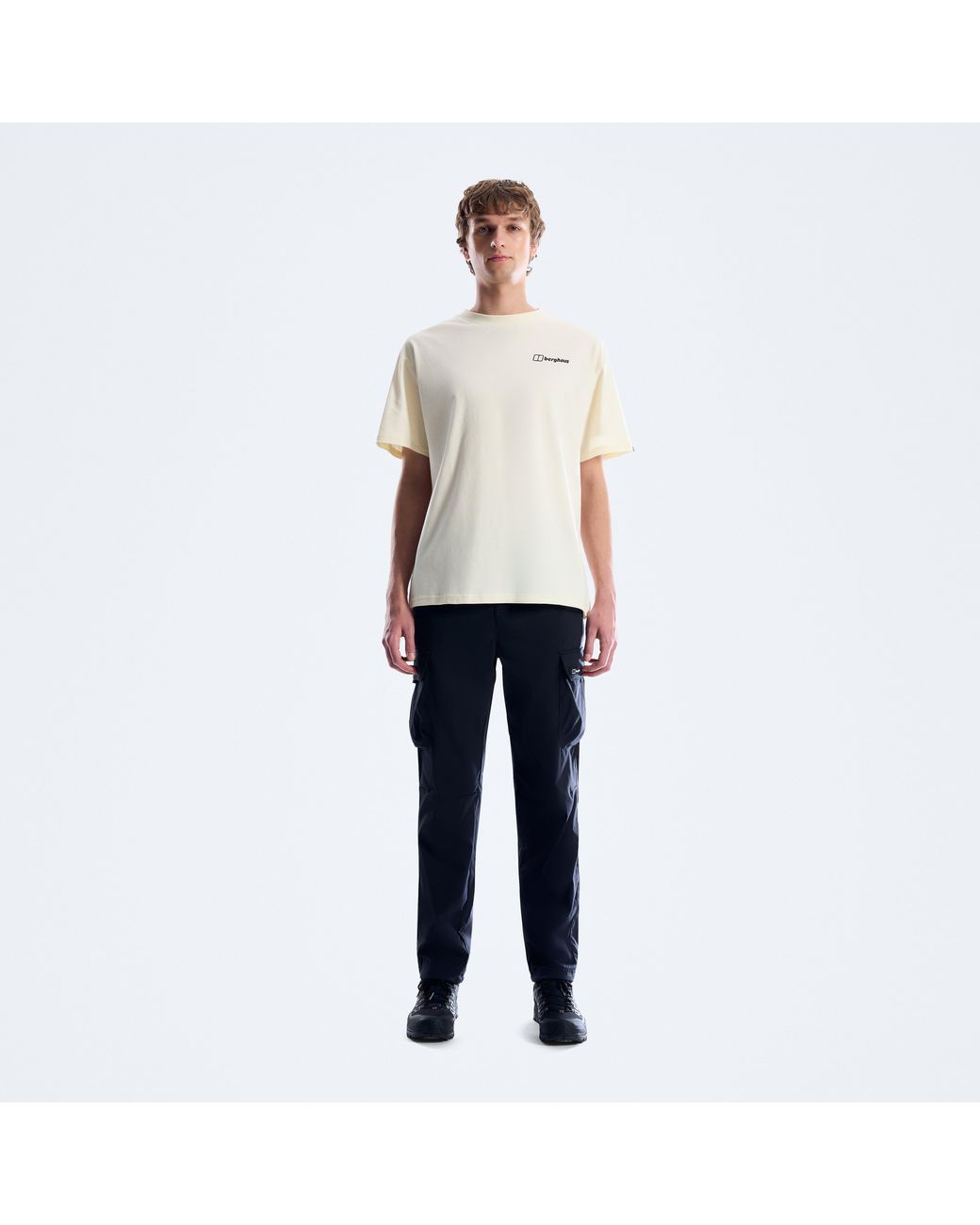 Berghaus White Solar Omber Tee for men
