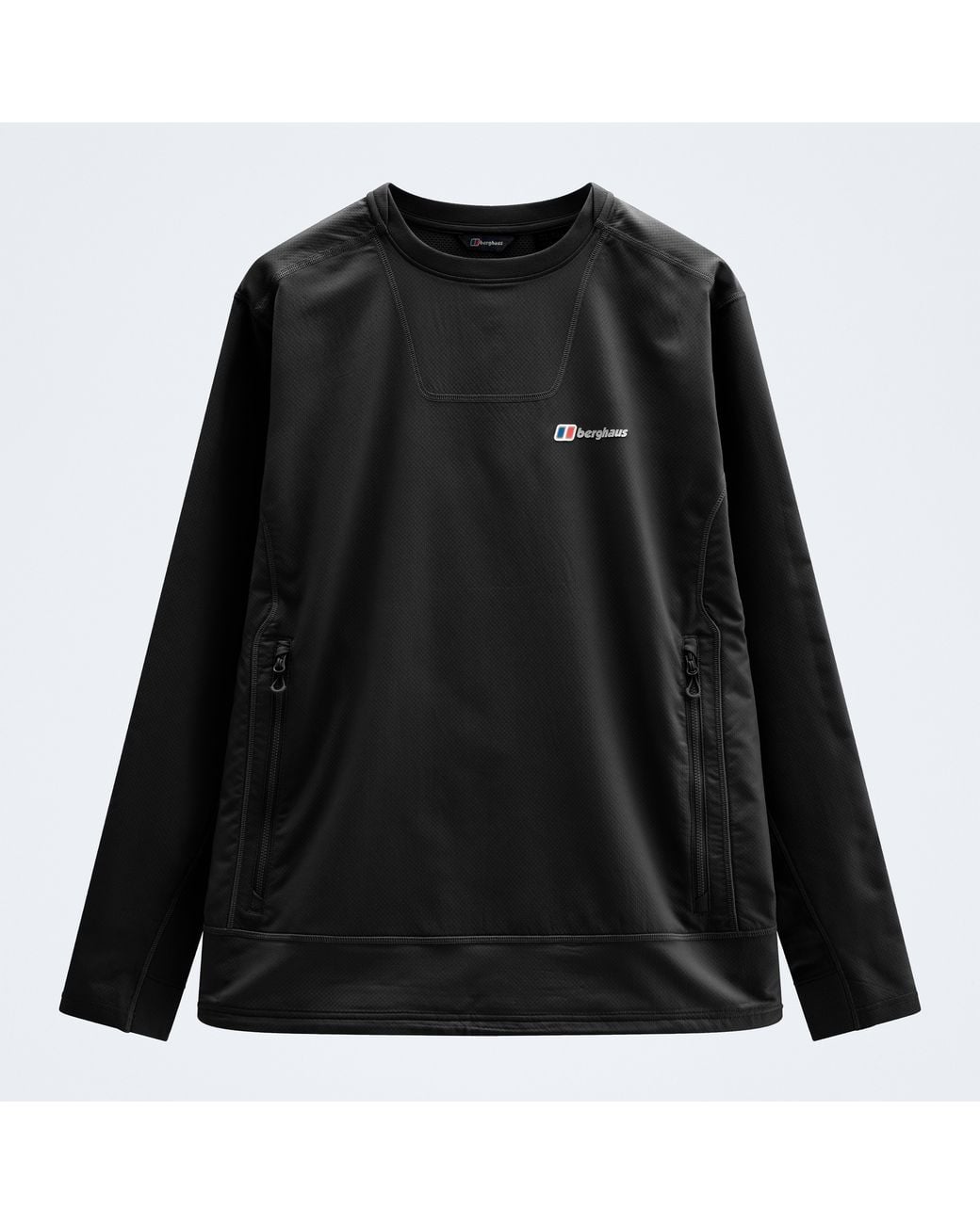 Berghaus Black Greenbank Crew Sweater for men