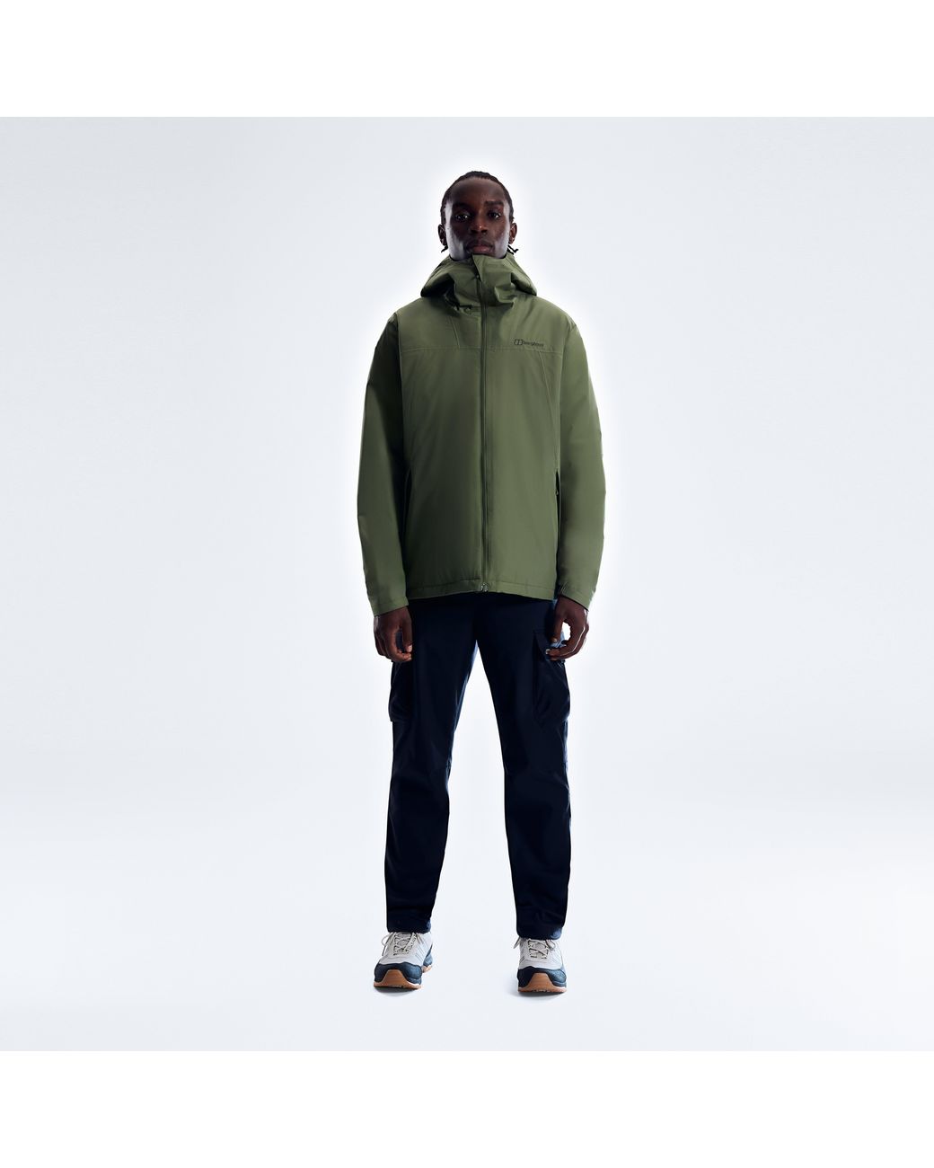 Berghaus Green Deluge Pro 3.0 Insulated Waterproof Jacket for men