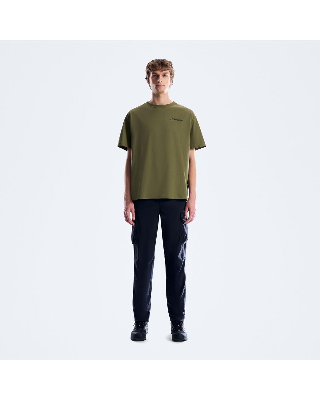 Berghaus Green Geo Mountain Tee for men