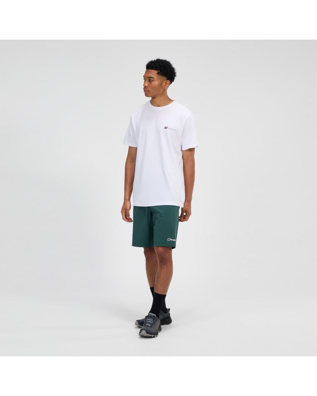 Berghaus White Class Logo Tee for men