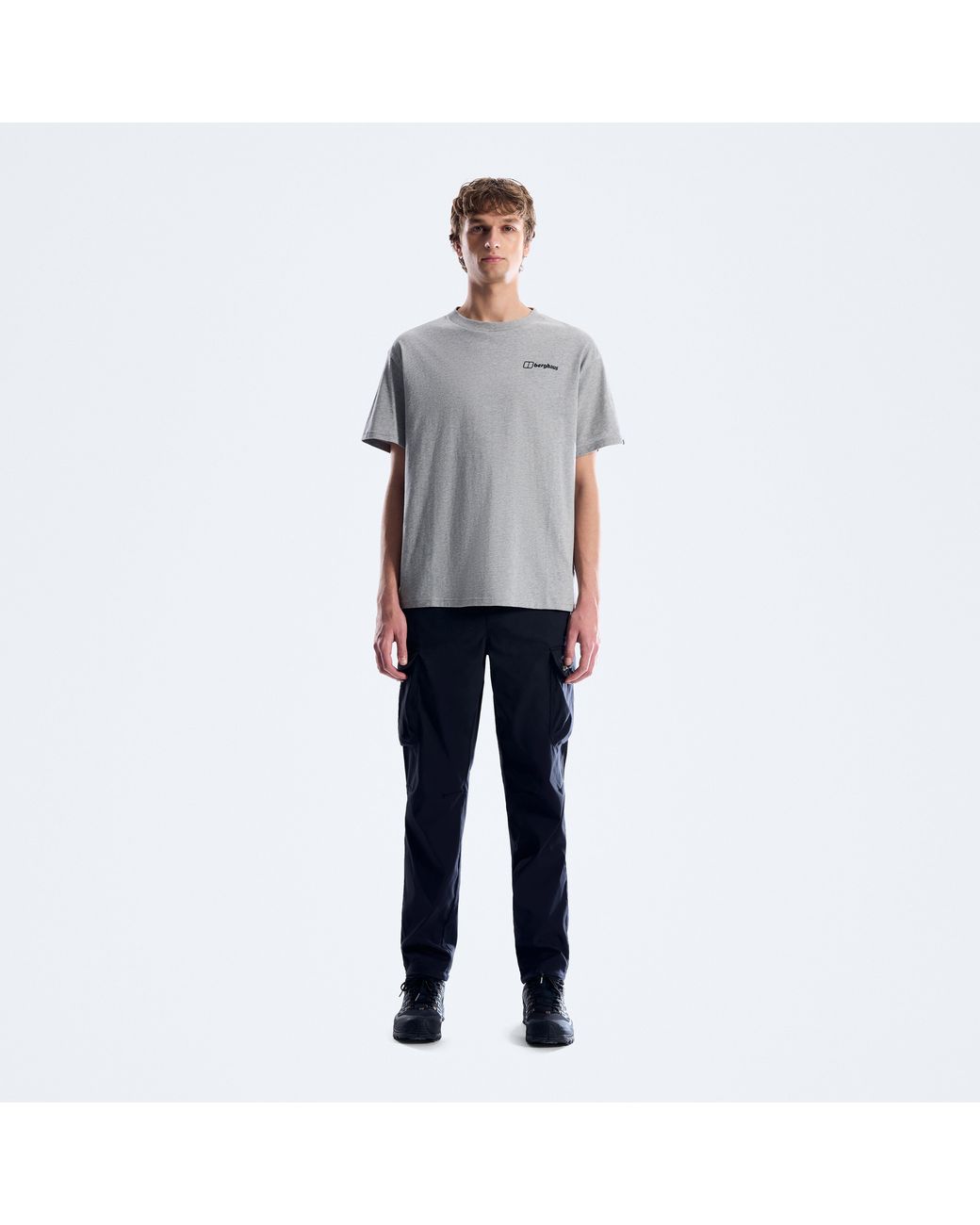 Berghaus Gray Solar Sphere Tee for men