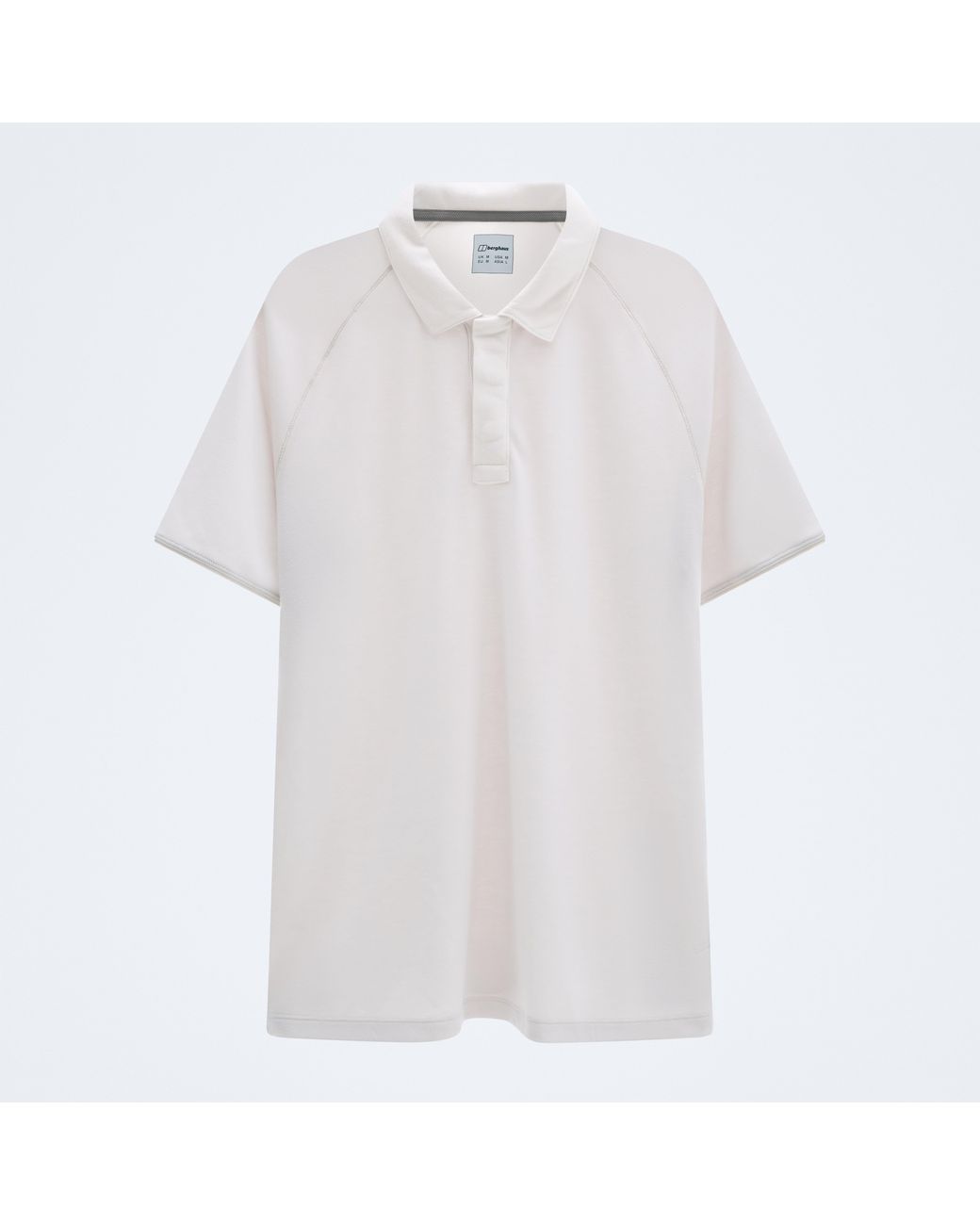 Berghaus White Ivyhill Tech Polo for men