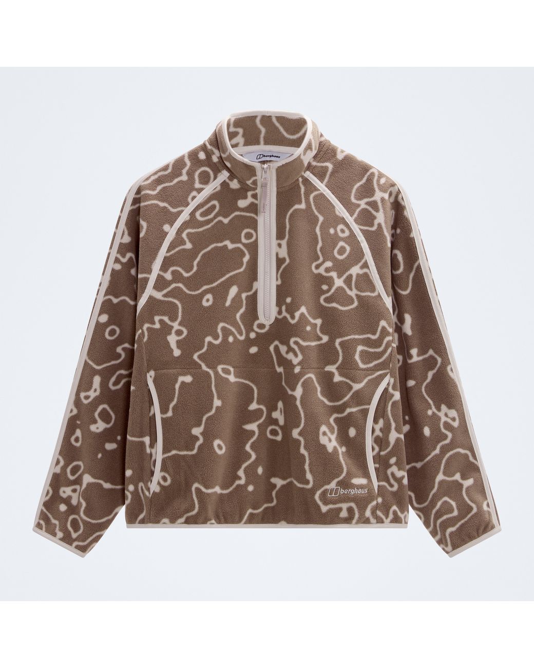 Berghaus Brown Bamburgh Half Zip Fleece