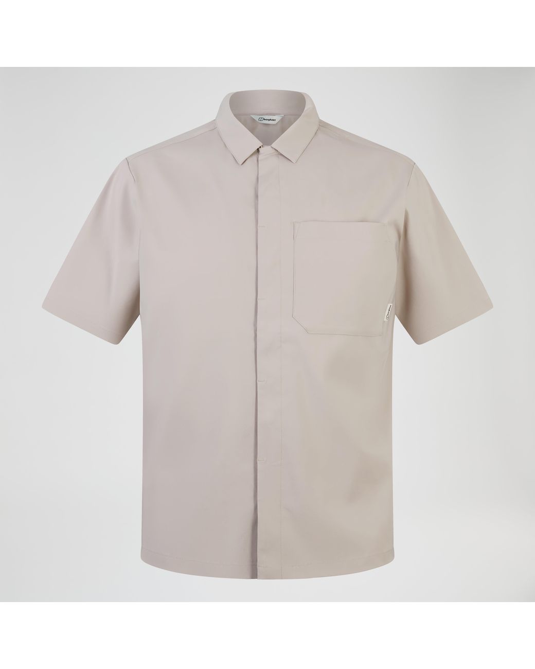 Berghaus Gray Explorer Ss Overshirt for men