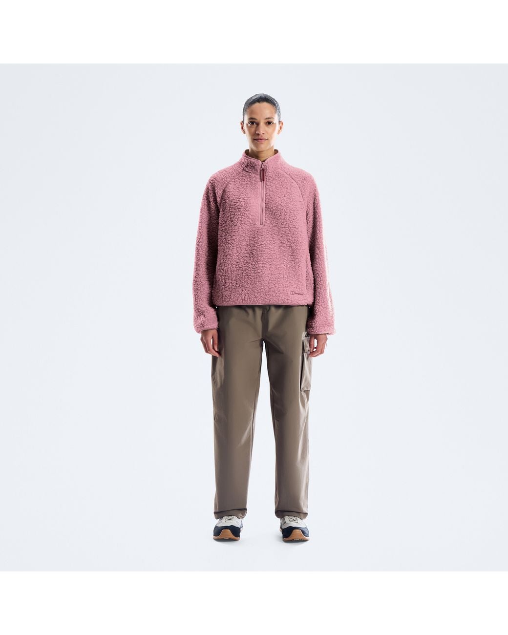 Berghaus Red Bamburgh Half Zip Loft Fleece