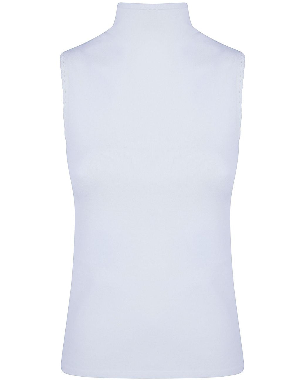 Twinset White Top Sleeveless "262Tp3034 00282"