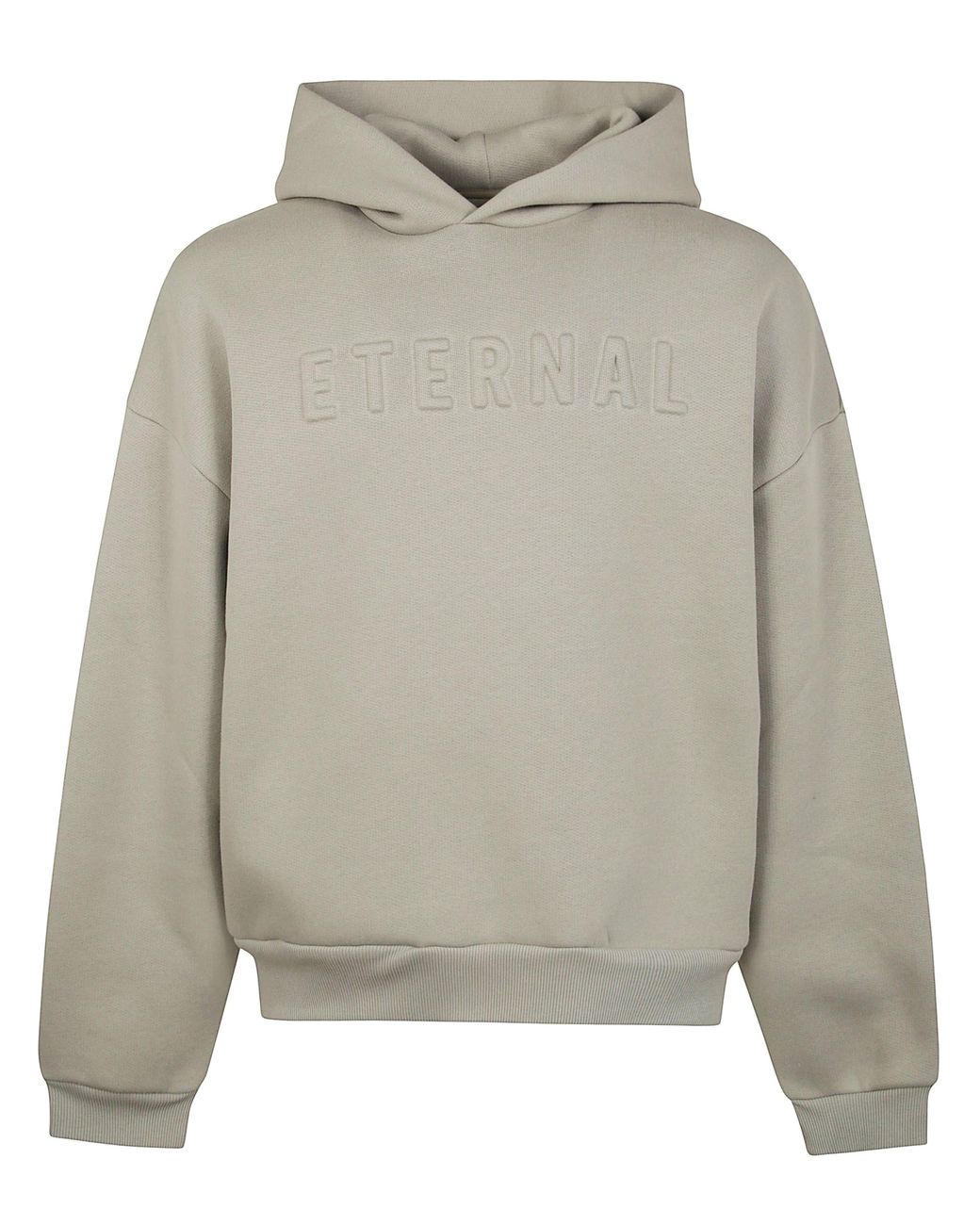 Fear of God Eternal Gray Eternal Hoodie for men