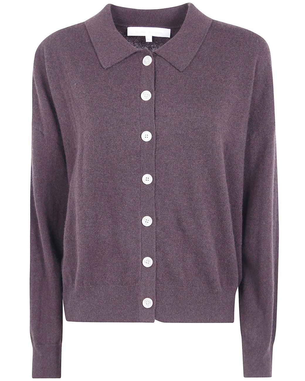 ABSOLUT CASHMERE Purple Polo Neck Sweater "Majura"