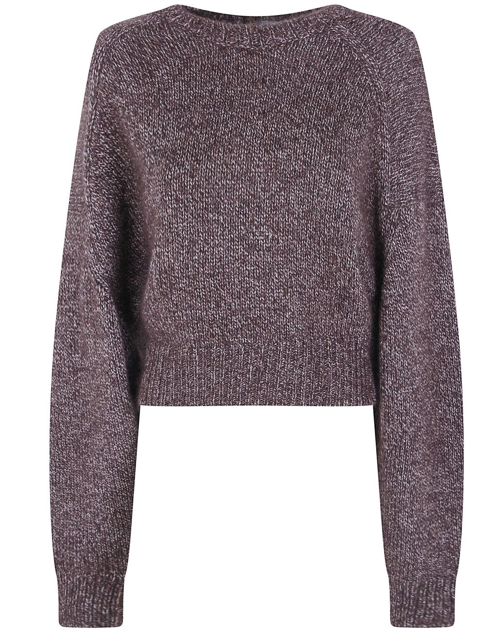 Mrz Brown Sweater Round Neck "Fw26.0120 0810 Warm"