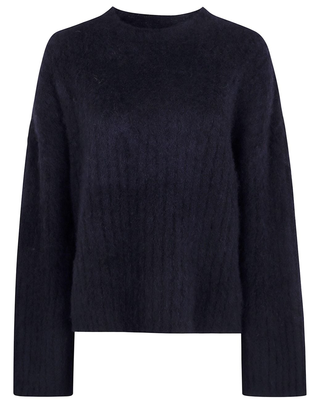 Uma Wang Blue Top Crew Neck "Uw900"