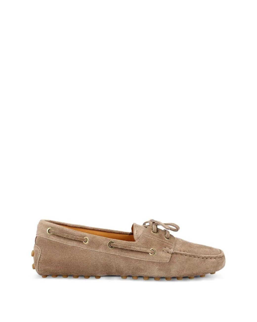 Tod's Natural Boat Shoes