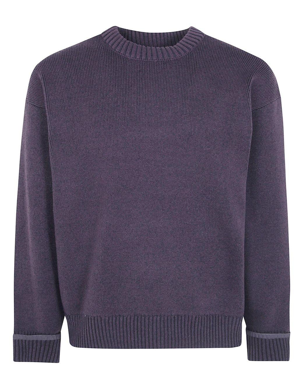 Rains Blue "Sowa" Knit Crew Neck