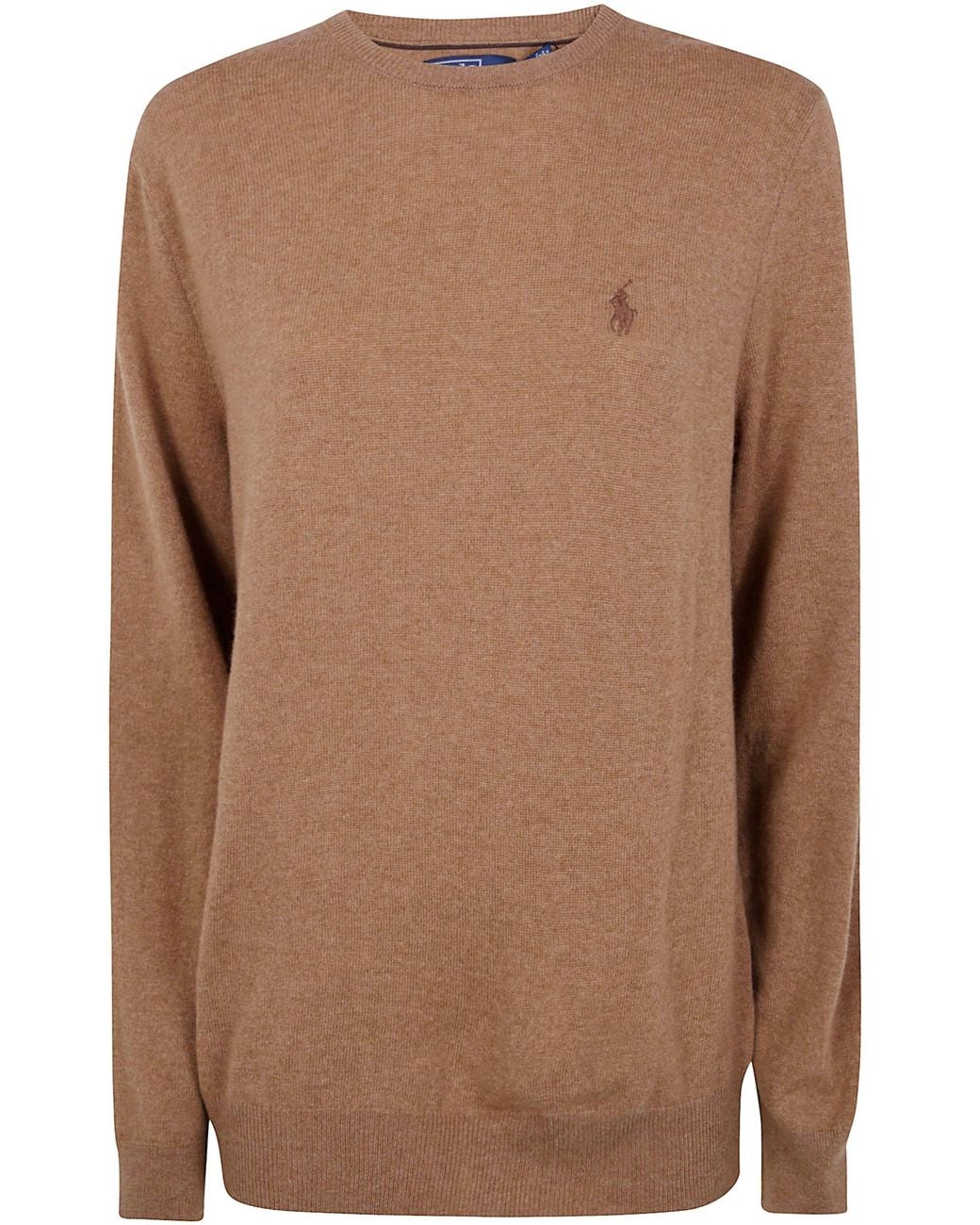 Polo Ralph Lauren Brown Long Sleeve Pullover for men