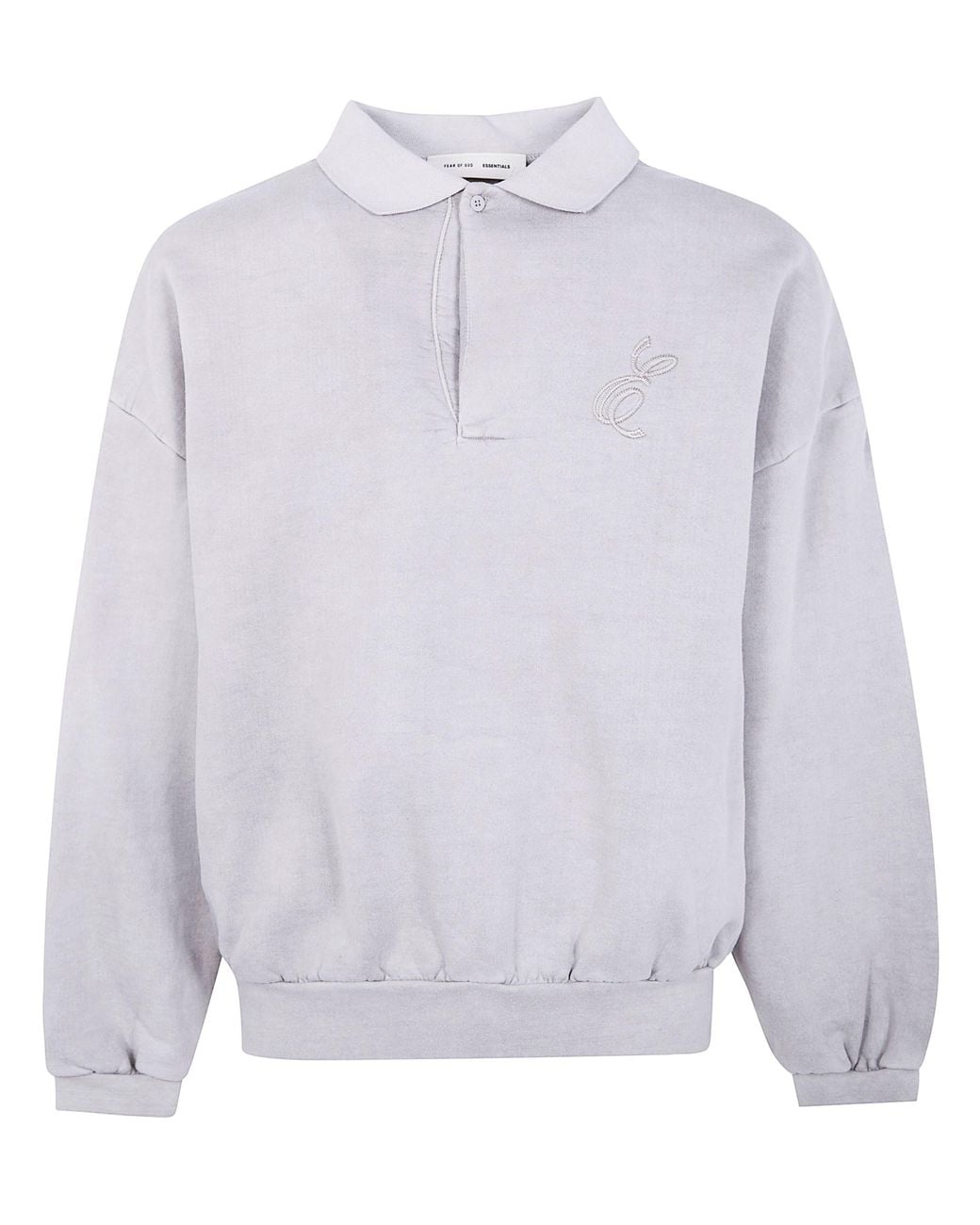 Fear Of God Gray "Classic Polo" Sweatshirt for men
