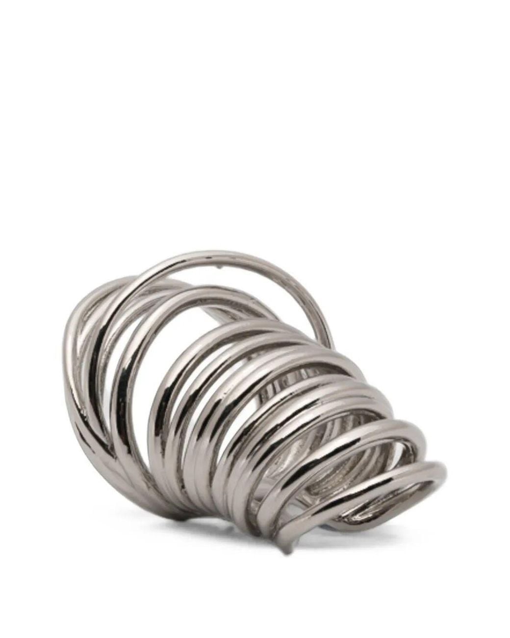 Panconesi White Earrings "Orbit" Multi Ear Cuff