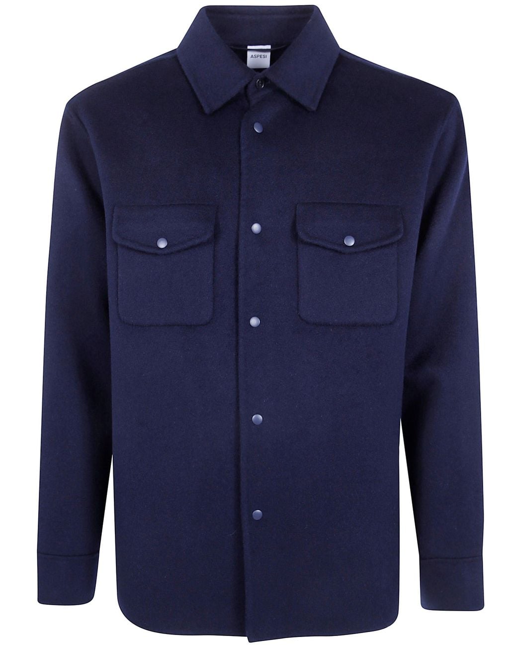 Aspesi Blue Shirt "13 Dub" for men