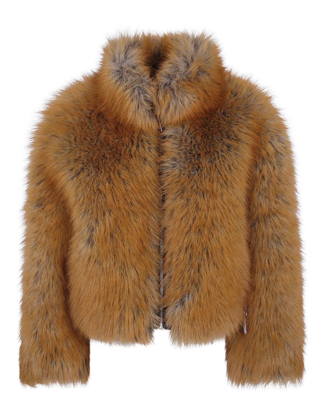 DR. HOPE Brown Faux Fur Jacket 9090.Eko Fo1