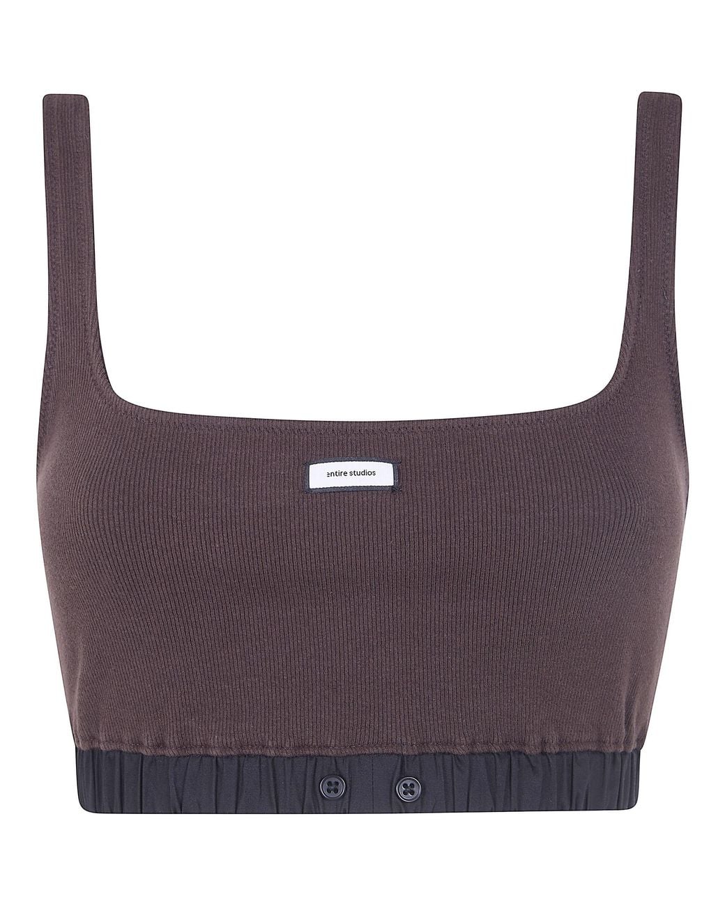 Entire studios Brown "Lounge" Bra