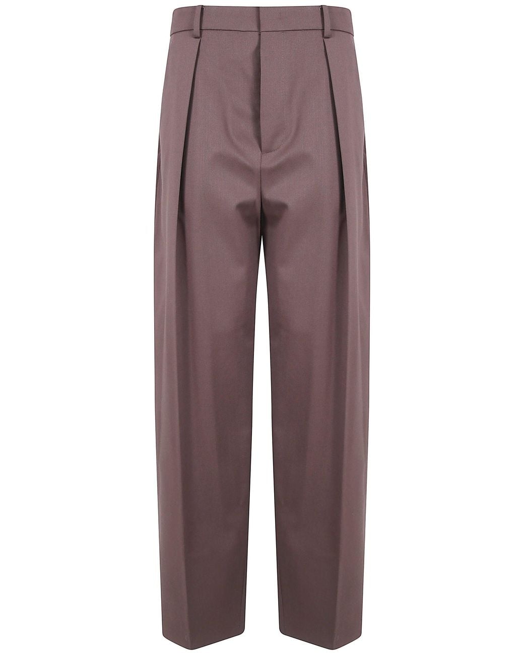 N°21 Purple Tailored Trousers "Fabric Tailored Trousers"