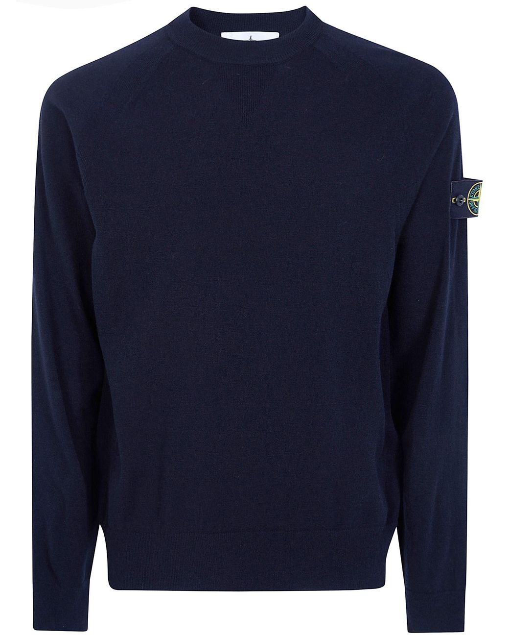 Stone Island Blue Round Neck Sweater for men