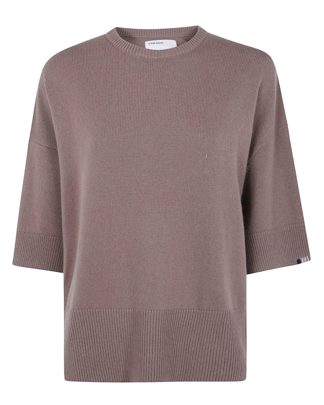 Extreme Cashmere Brown Sweater Round Neck "Sassie N.433"