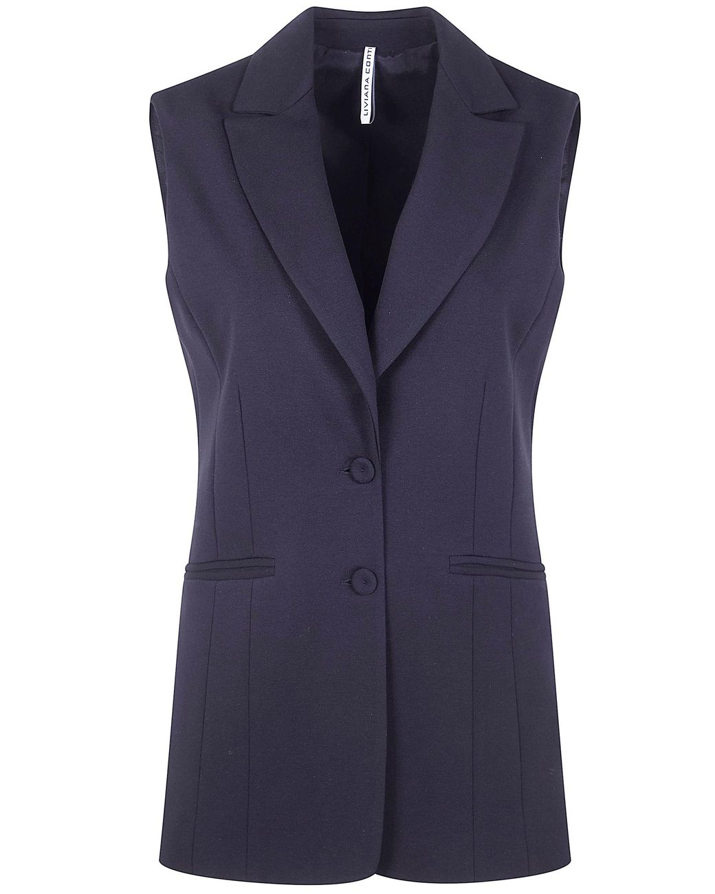 Liviana Conti Blue "Logan" Gilet
