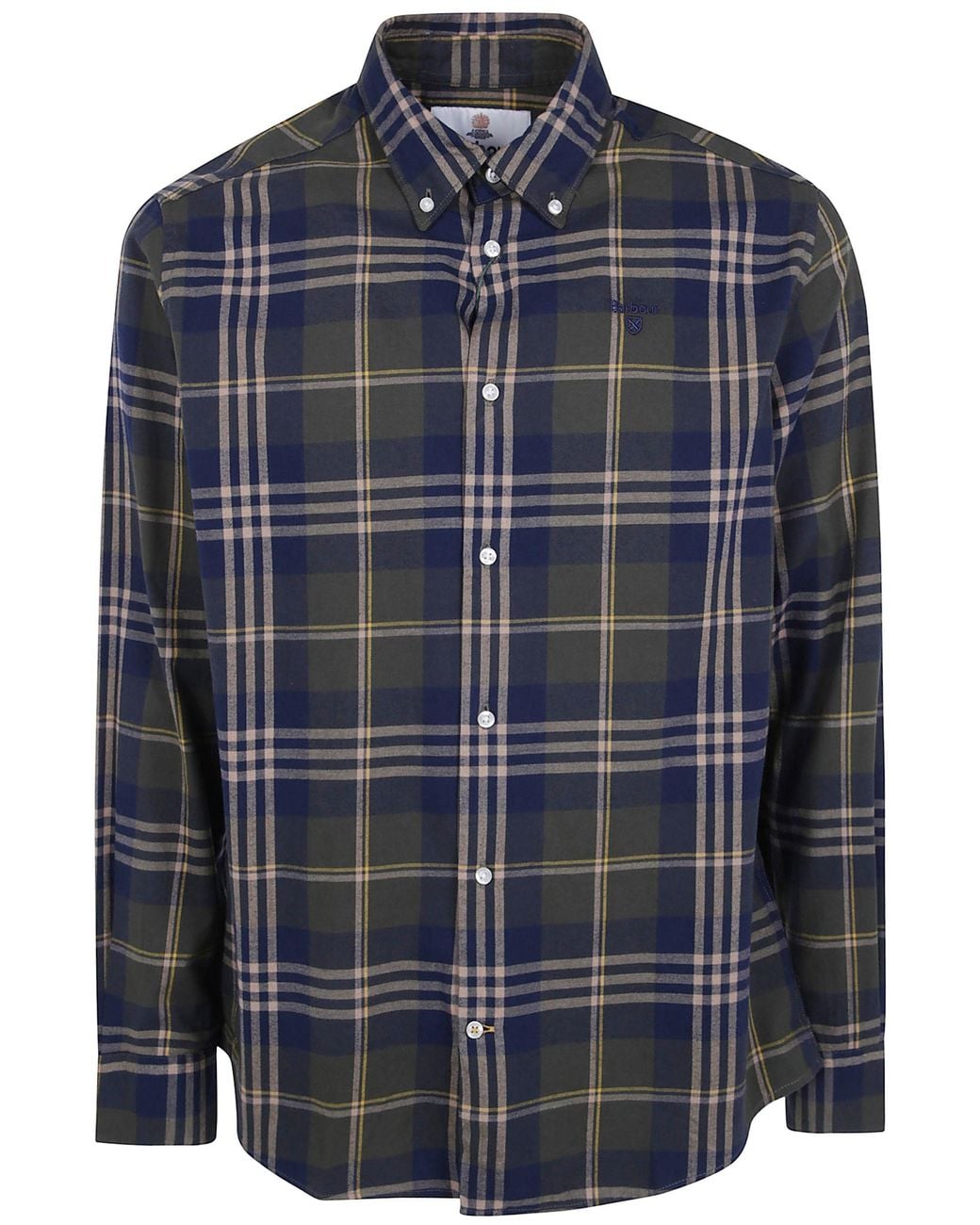 Barbour Blue Shirt Tailored "Edgar" for men
