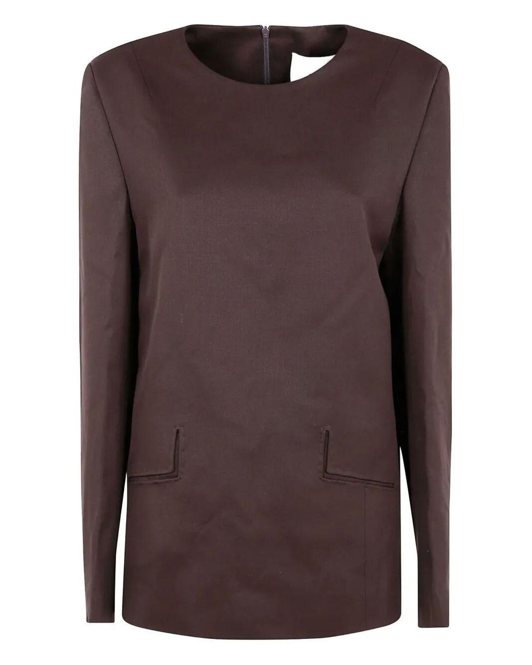 Entire studios Brown "Tailored" Top