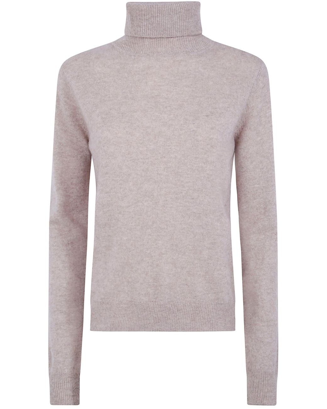 ABSOLUT CASHMERE Gray Turtleneck Sweater "Themys"