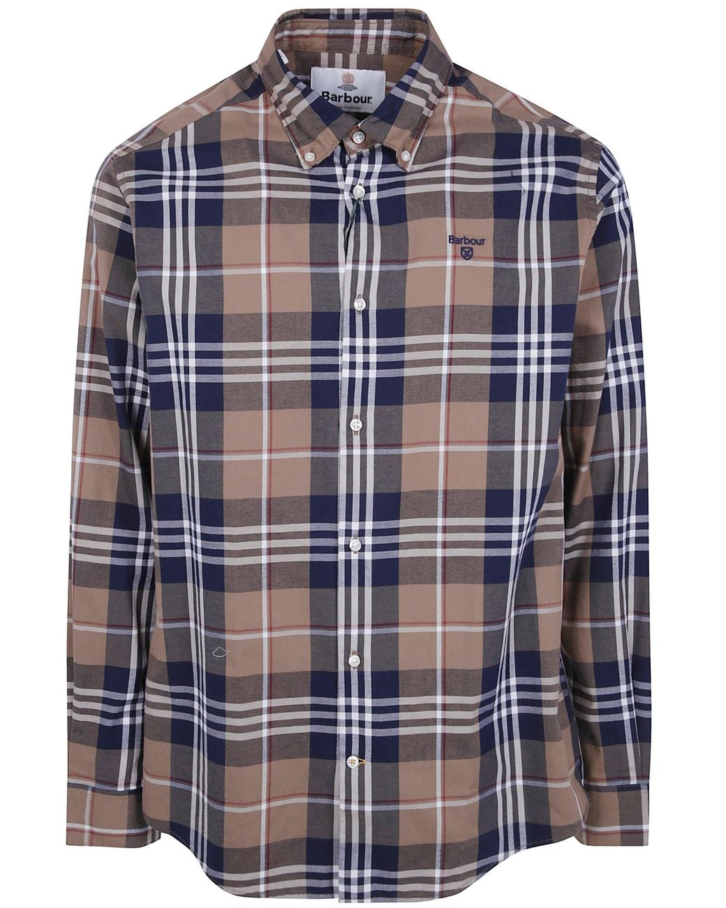 Barbour Blue Tailored Shirt "Edgar" for men