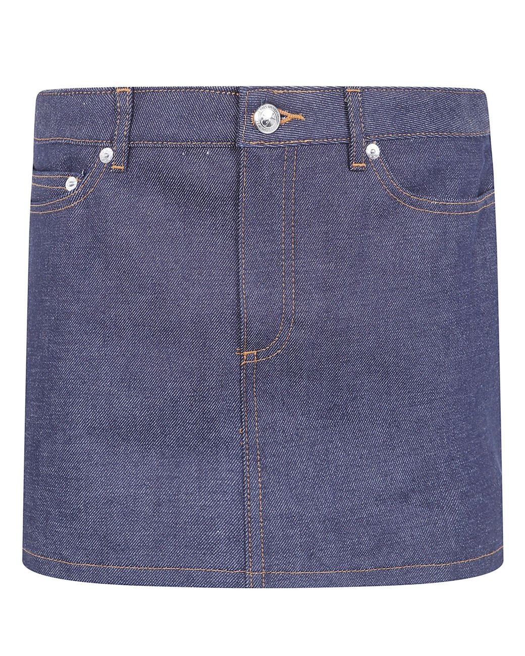 A.P.C. Blue A. P.C. Skirt Denim "Mini"