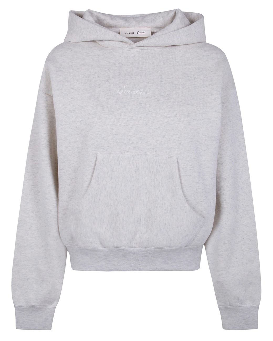 Fear Of God Gray "Signature Classic" Hoodie