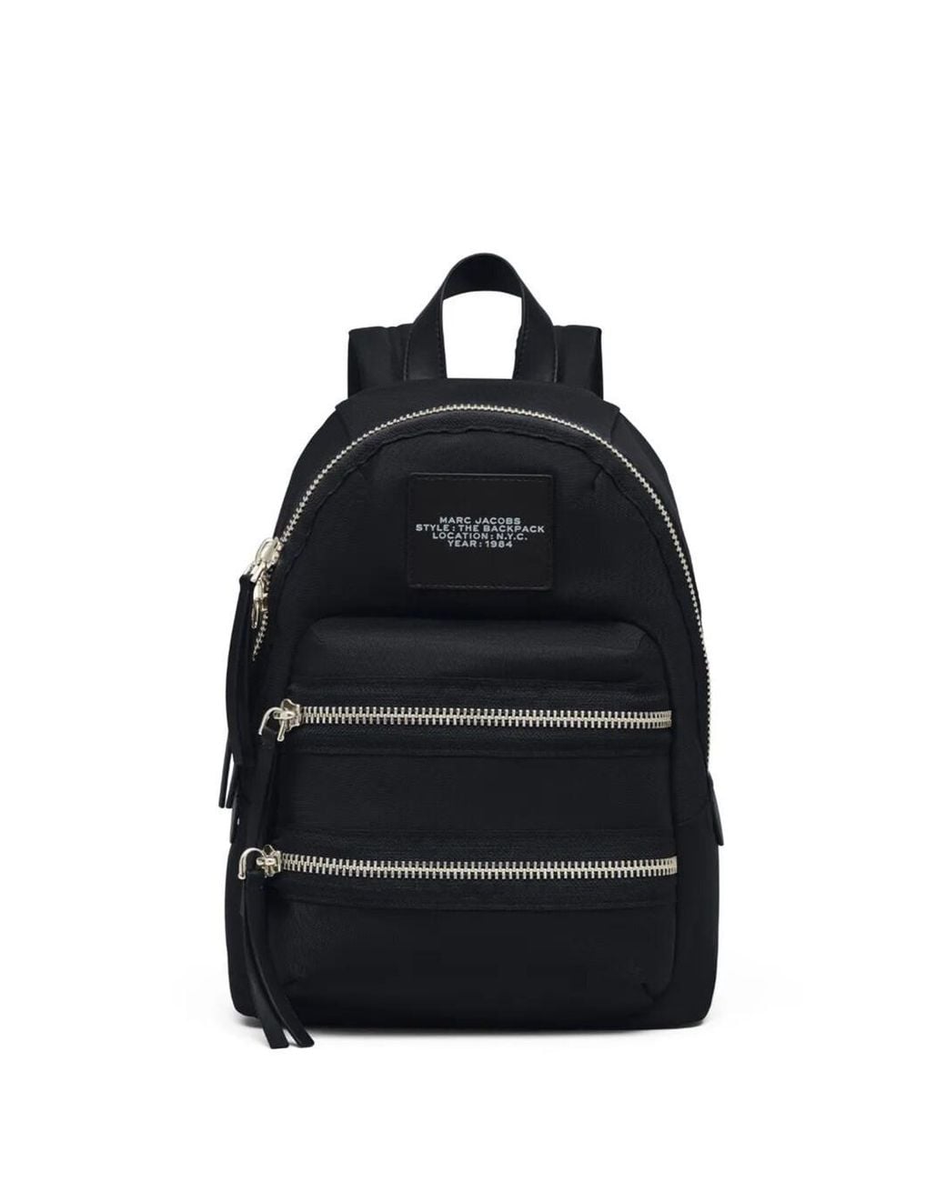 Marc Jacobs Black Backpack Medium "The Medium Backpack"