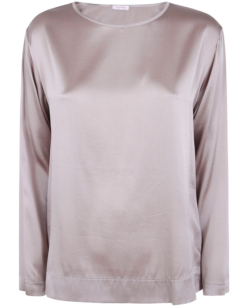 Rossopuro Natural Sweater Long Sleeved "Silk Blouse"