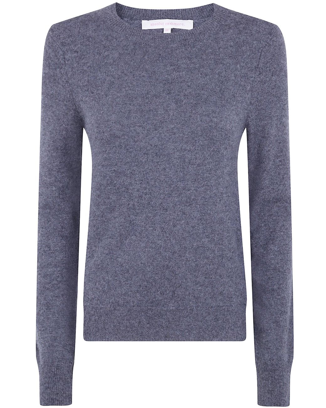 ABSOLUT CASHMERE Blue Round Neck Sweater "Catelina"