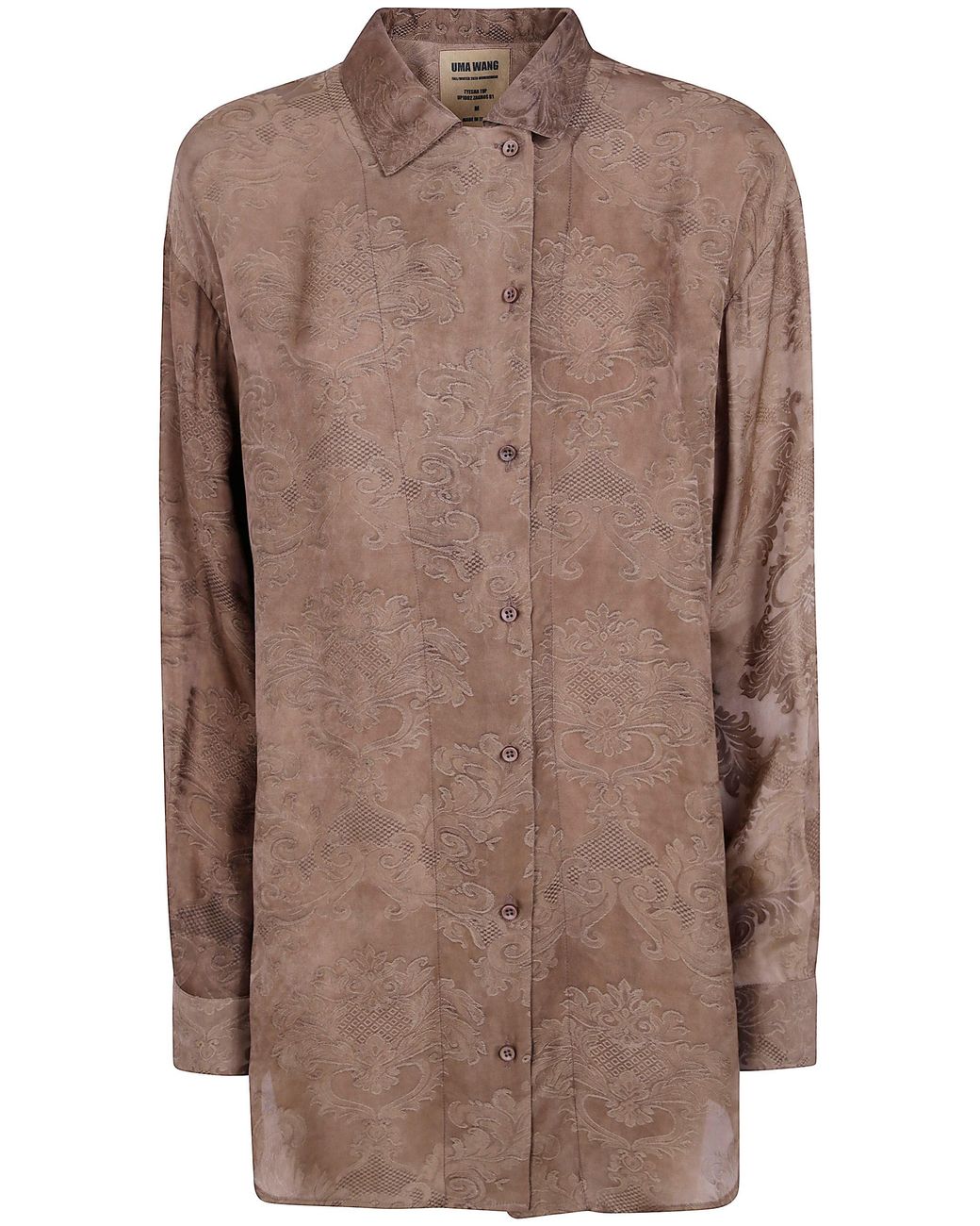 Uma Wang Brown "Tyesha" Top