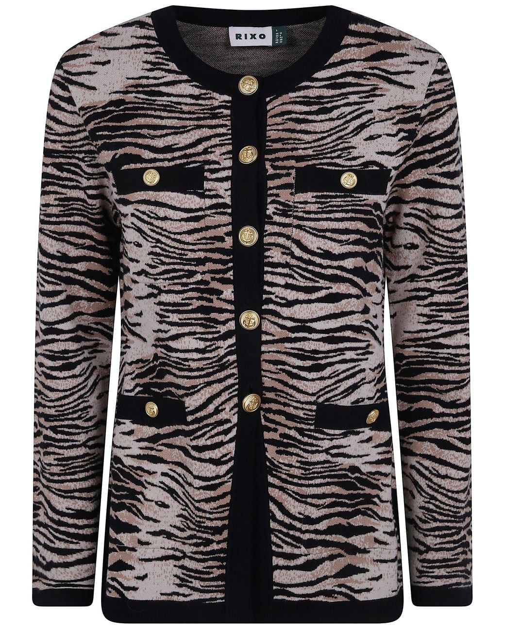 Rixo Black Cardigan "Raylene"
