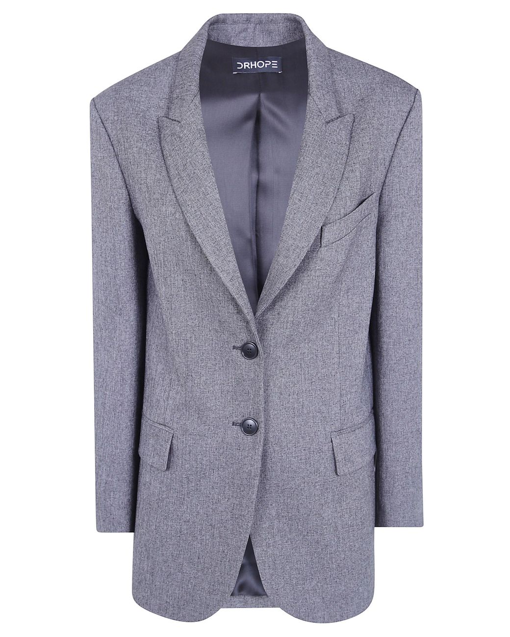 DR. HOPE Blue Jacket Single-Breasted "Singlebreasted Blazer"