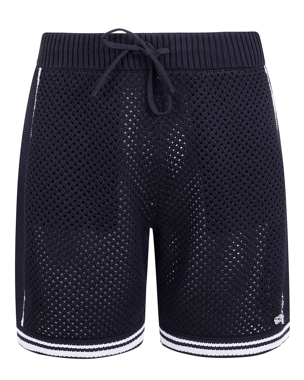 Casablanca Black Mesh Shorts for men