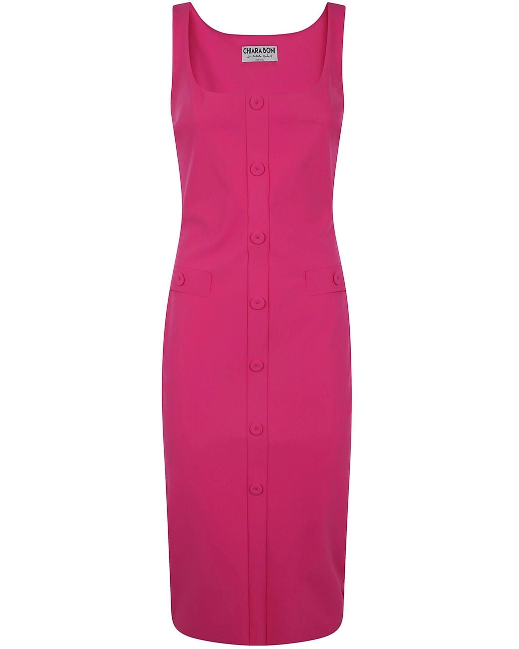 La Petite Robe Di Chiara Boni Pink Josuke Sheath Dress
