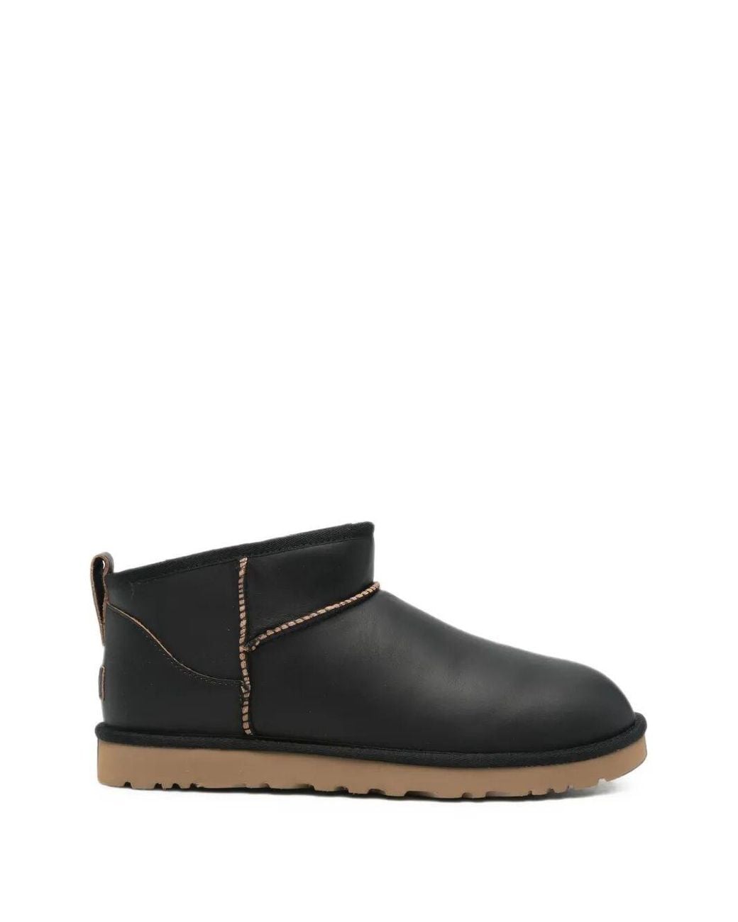 Ugg Black Boots Mini Contrast "Classic Ultra" for men