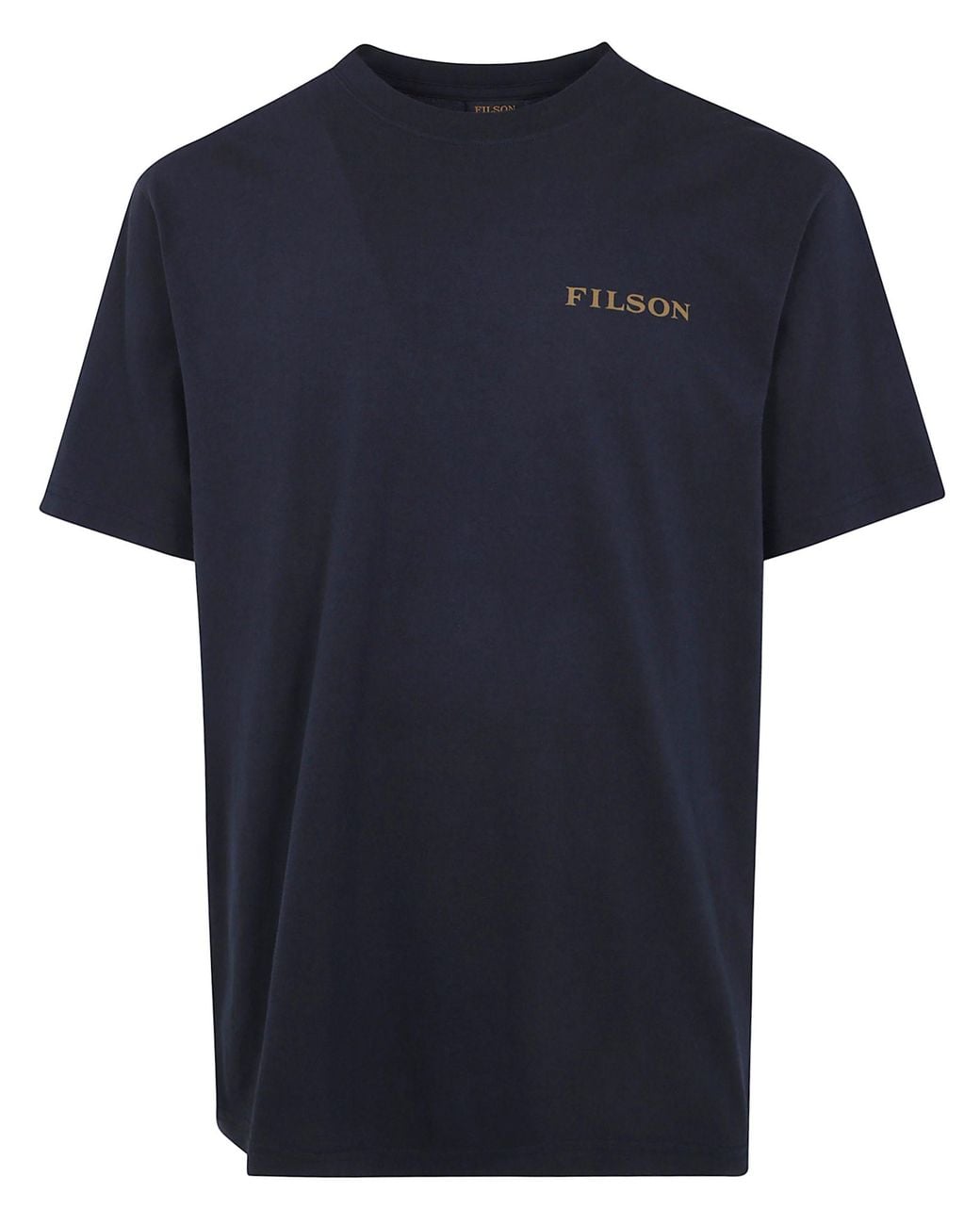 Filson Blue Short-Sleeve T-Shirt "Scenic Graphic" for men