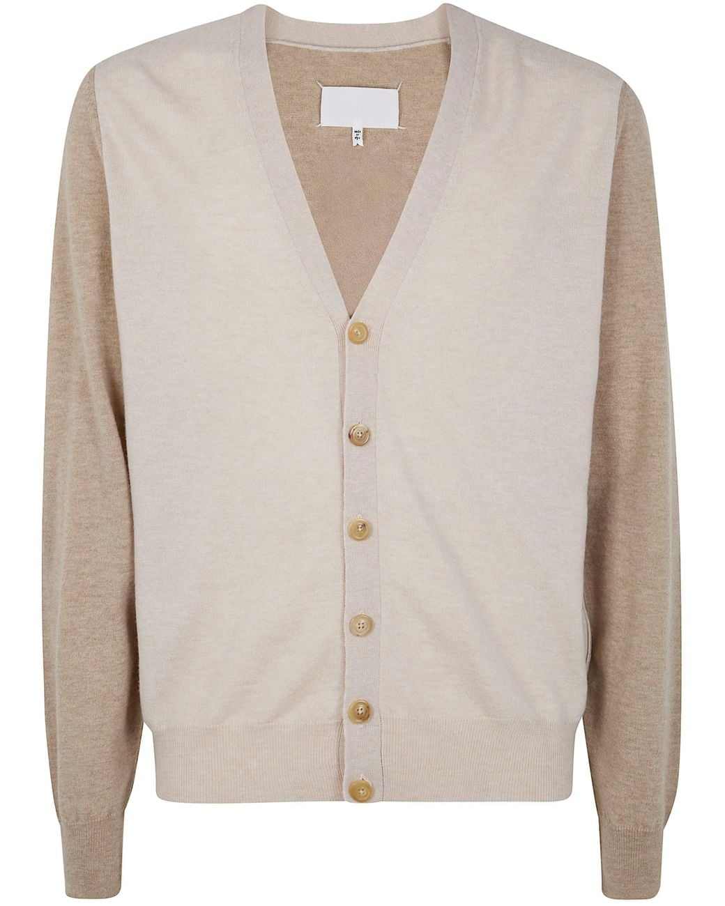 Maison Margiela Natural Cardigan for men