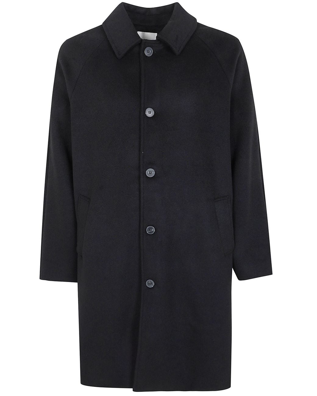 Woc Black Coat Long 'Xian' for men